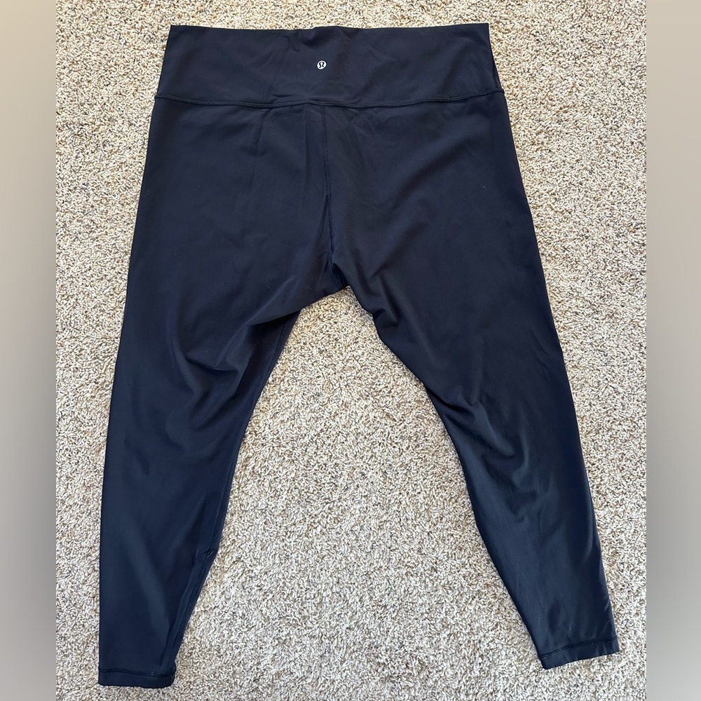 lululemon Align, High-Rise Pant. Size 20, 28in inseam. Color: Black